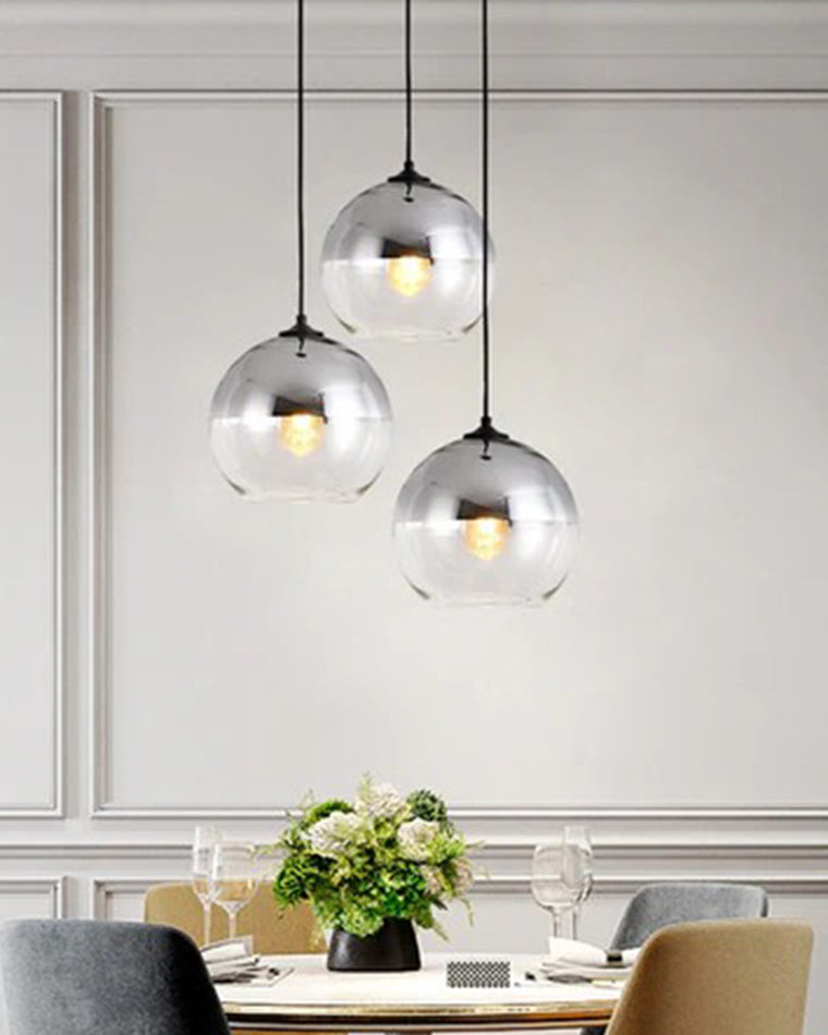 Suspension WOMO avec boule en verre coloré WM2500