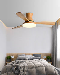 Plafonnier ventilateur 5 pales WOMO, moderne-WM5126