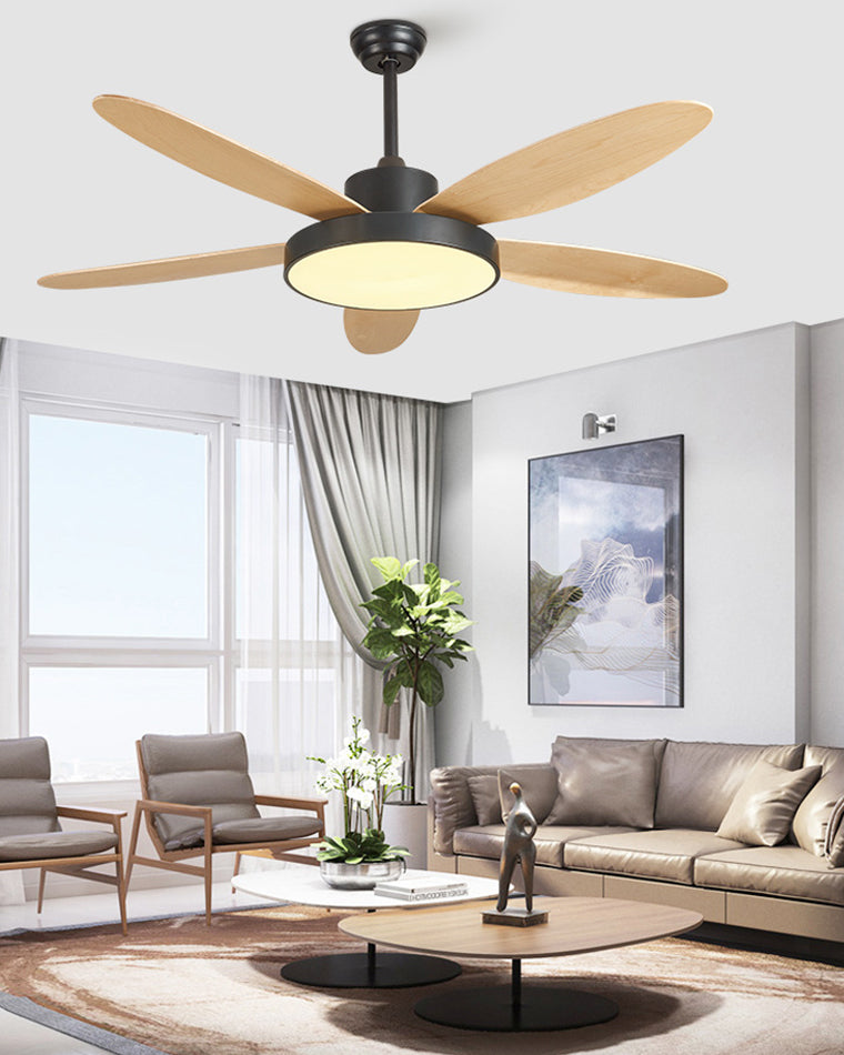 WOMO 5-Blatt Moderne Deckenventilator Lampe-WM5131