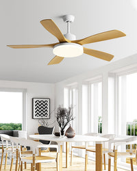 WOMO Scandi 5-Blatt-Deckenventilatorlampe-WM5125