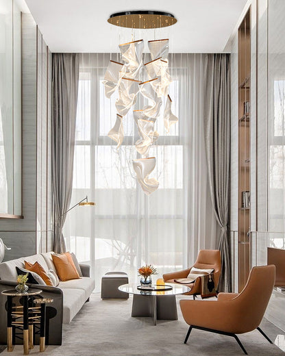 WOMO Breeze Dimmable Acrylic Chandelier-WM2158