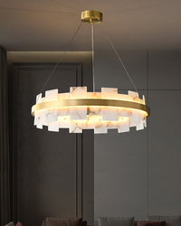 Lustre rond WOMO Gold Alabaster-WM2394