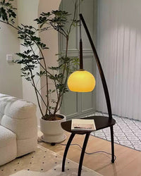 Suspension WOMO en bois avec tablette WM7130