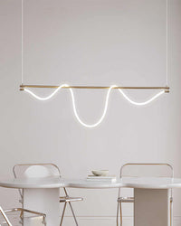 Lustre linéaire guidé par câble WOMO-WM2742