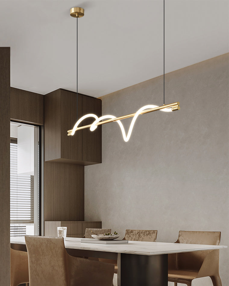 WOMO Seil LED Linearkronleuchter – WM2756