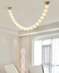 WOMO Perlen Esszimmer Kronleuchter Modern-WM2806