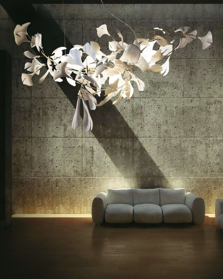 WOMO Gingko Lange Kronleuchter-WM2430