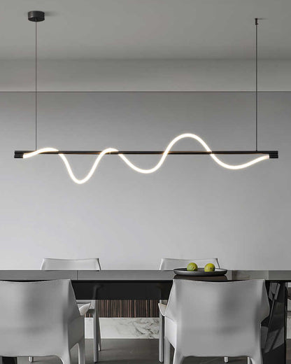 WOMO Rope Led Linear Chandelier-WM2742