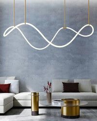 WOMO Rope LED Round Chandelier – WM2781