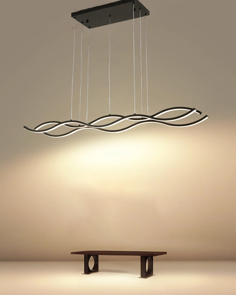 WOMO Lustre LED ondulé-WM2774