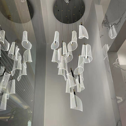 WOMO Breeze Dimmable Acrylic Chandelier-WM2158