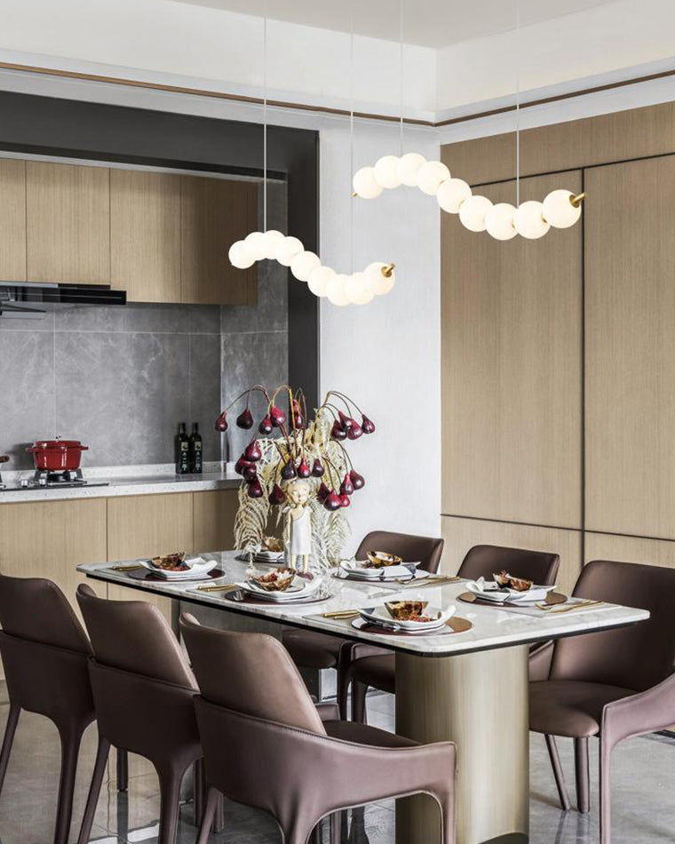 Lustre WOMO Designer Perles pour Salle à Manger Moderne-WM2102d