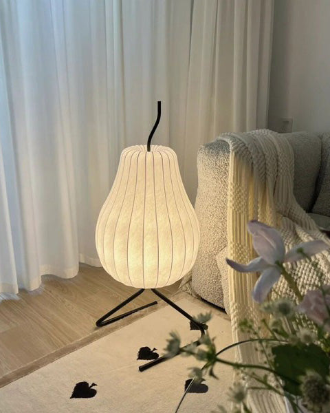WOMO Birnenlaterne Seiden-Stehlampe-WM7126