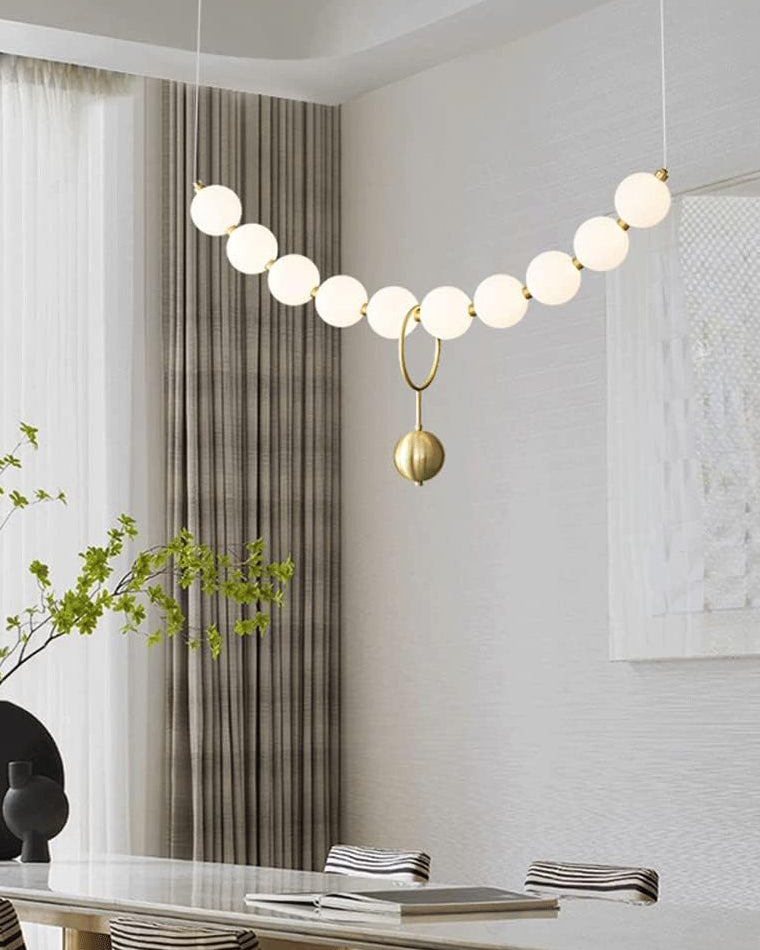 Lustre WOMO Perles pour salle à manger - WM2102b
