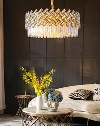 Lustre rond en cristal WOMO Shield WM2190