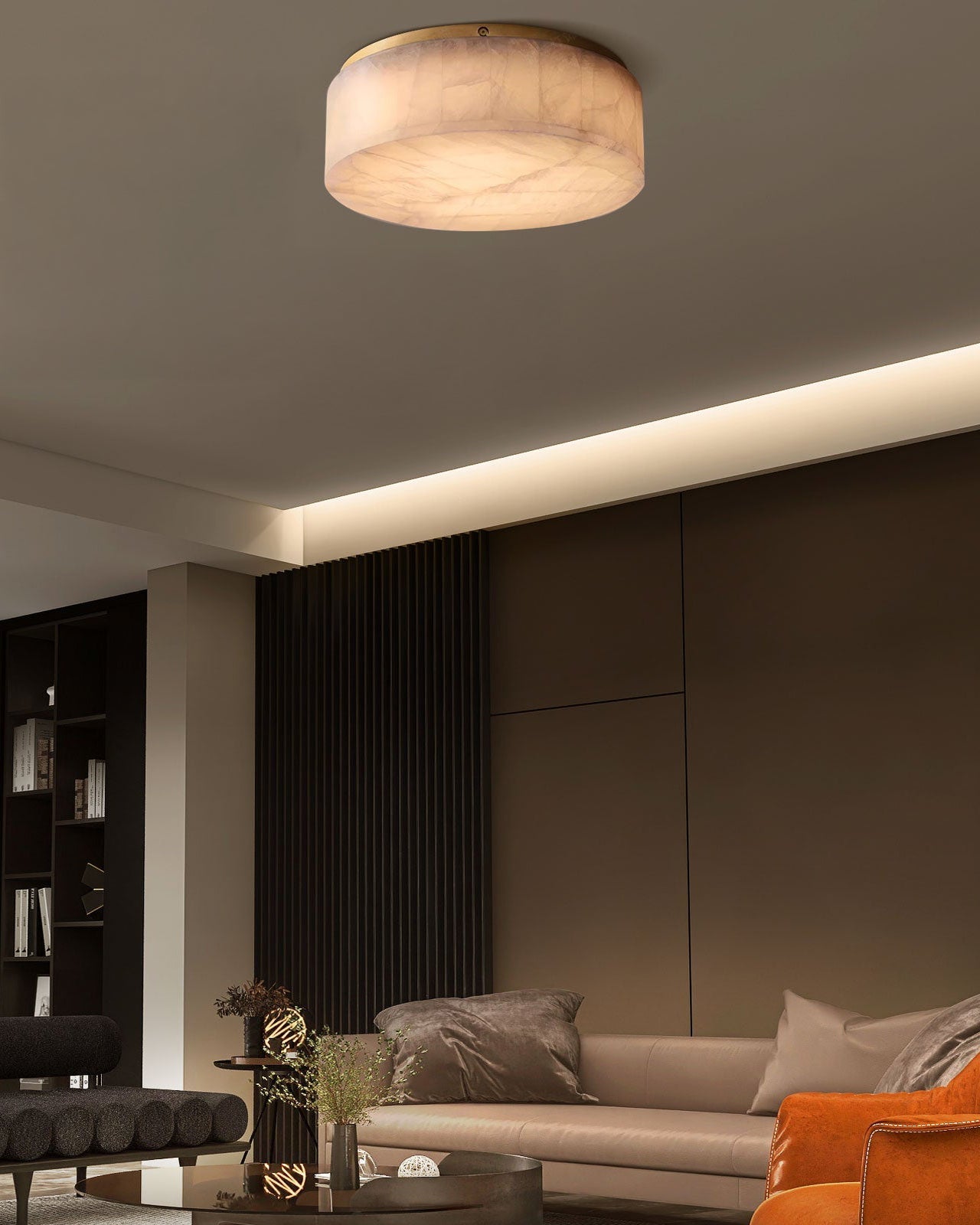 WOMO Drum Alabaster Recessed Light – WM1143