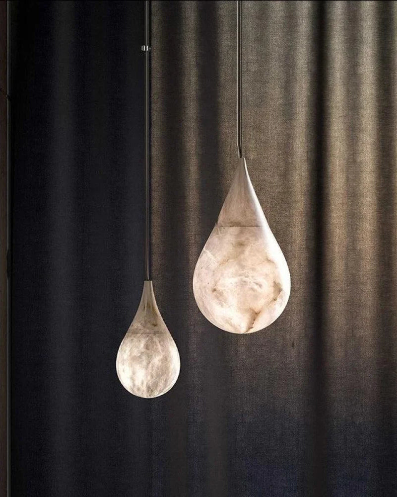 Suspension Alabaster-Tropfen WOMO-WM2901