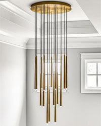 Lustre à tubes en cascade WOMO-WM2914