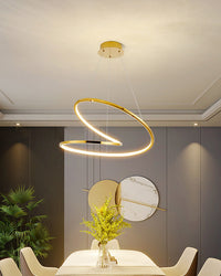 WOMO Swirl LED Chandelier - WM2461