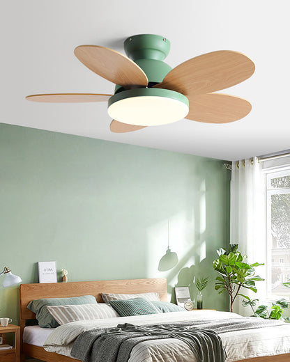 WOMO Children Low Profile Ceiling Fan Lamp - WM5158
