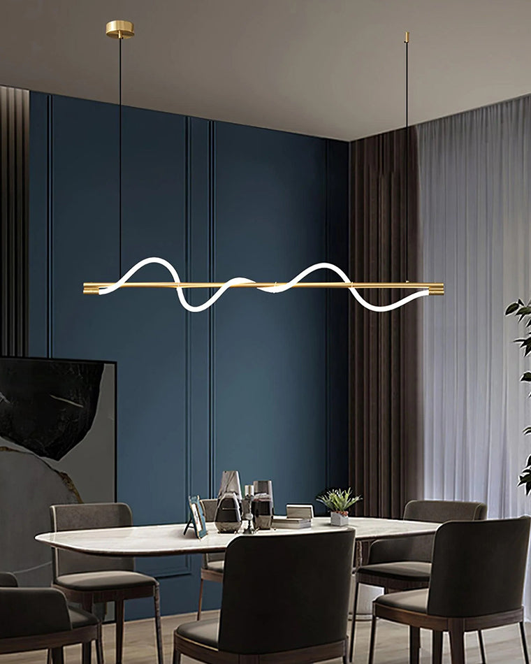 WOMO Seil LED Linearkronleuchter – WM2756