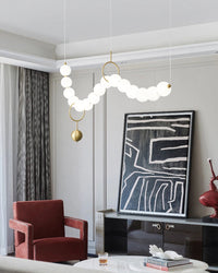 Lustre perlé WOMO pour salle à manger - WM2102a