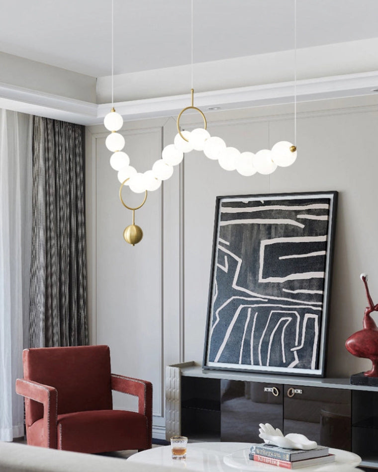 Lustre perlé WOMO pour salle à manger - WM2102a