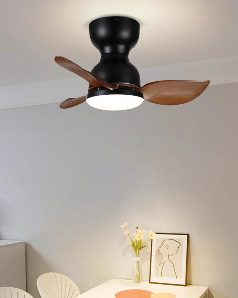 WOMO Kleine Deckenventilatorlampe WM5098
