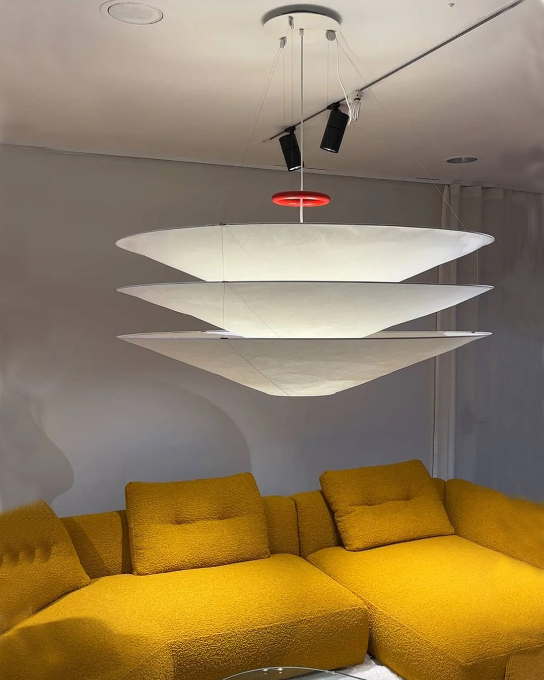 WOMO Couches Conique en papier de riz Suspension-WM2775