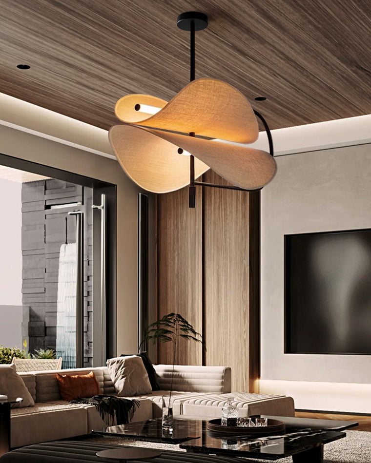 WOMO Lustre en tissu pour table à manger - WM2817