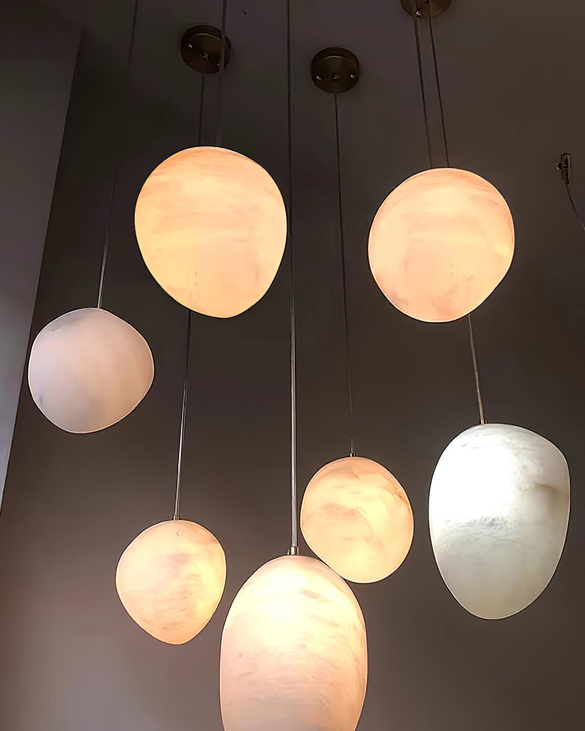 WOMO Suspension en Albâtre Irrégulier - WM2868