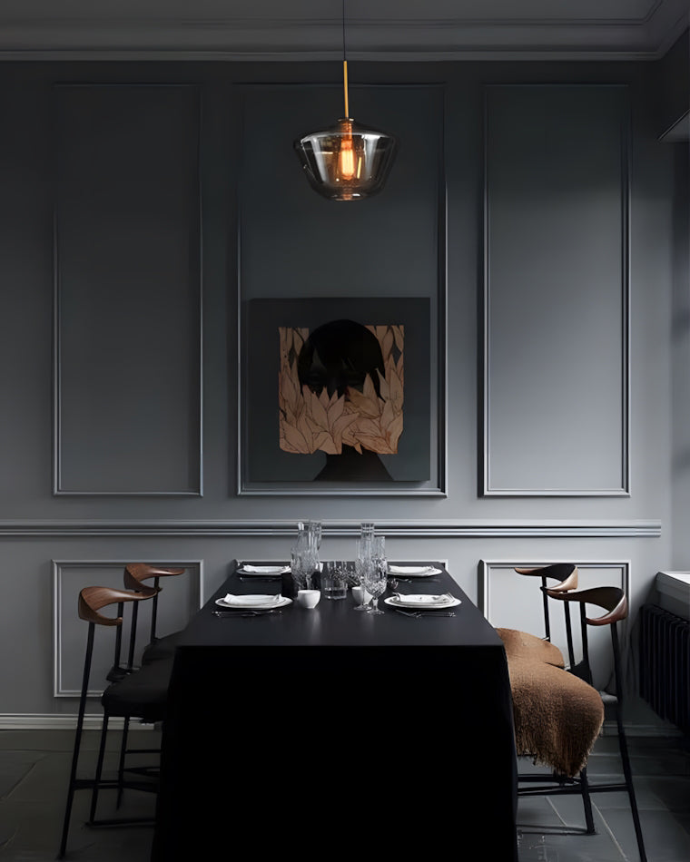 WOMO Geometrische Glas-Pendelleuchte-WM2800