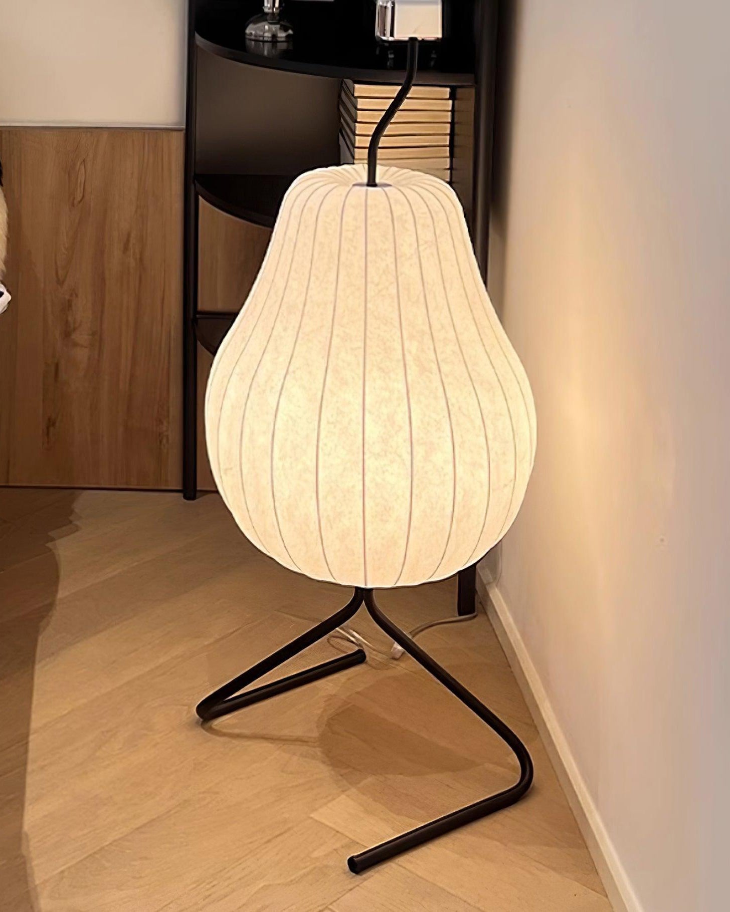 WOMO Birnenlaterne Seiden-Stehlampe-WM7126
