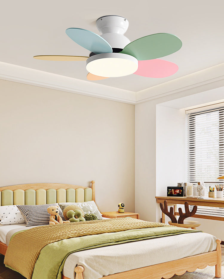 WOMO Children Low Profile Ceiling Fan Lamp - WM5157