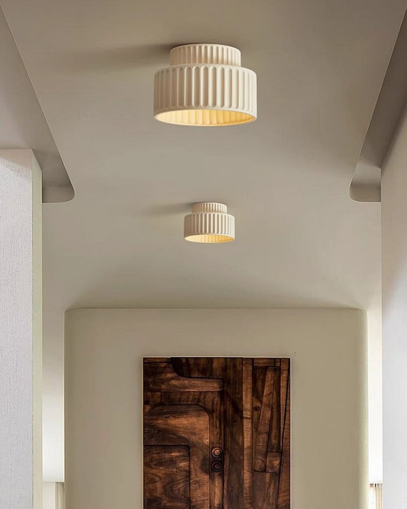 WOMO Japandi Drum Ceiling Light - WM1148
