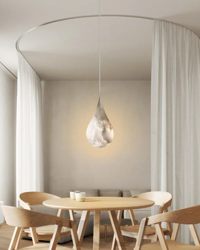 Suspension Alabaster-Tropfen WOMO-WM2901