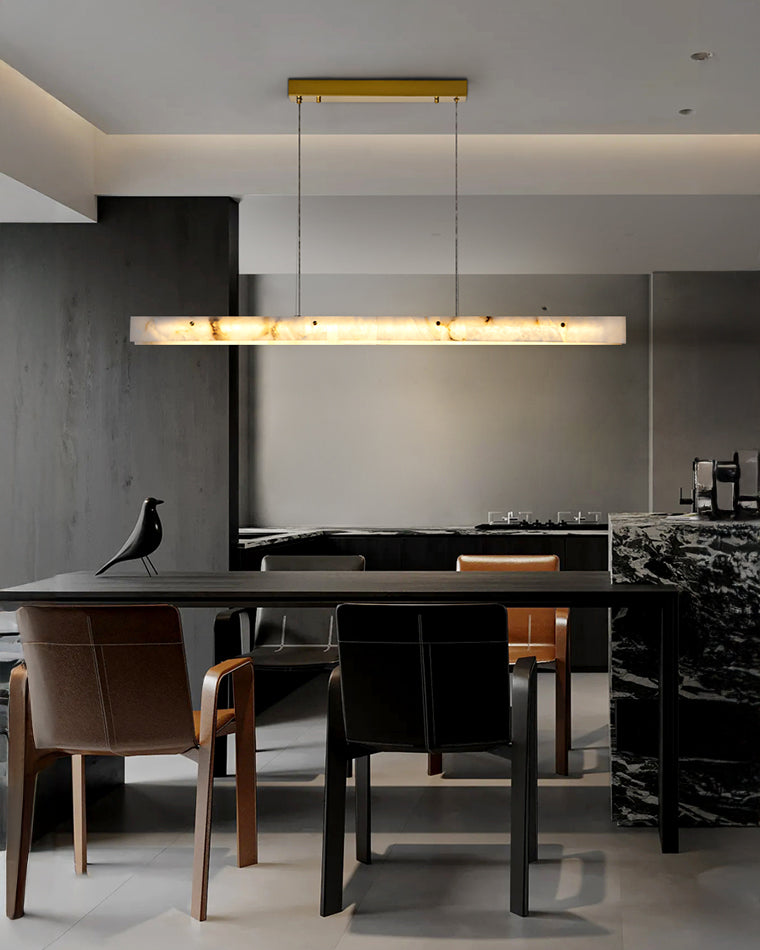 WOMO Linear Alabaster Chandelier-WM2833