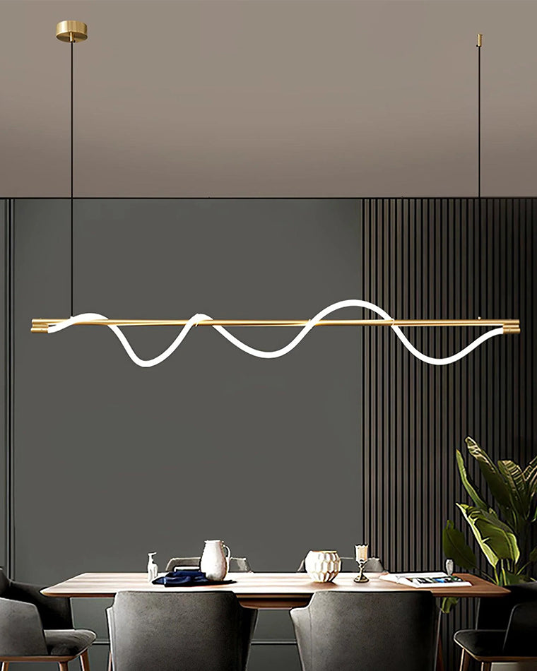 WOMO Seil LED Linearkronleuchter – WM2756