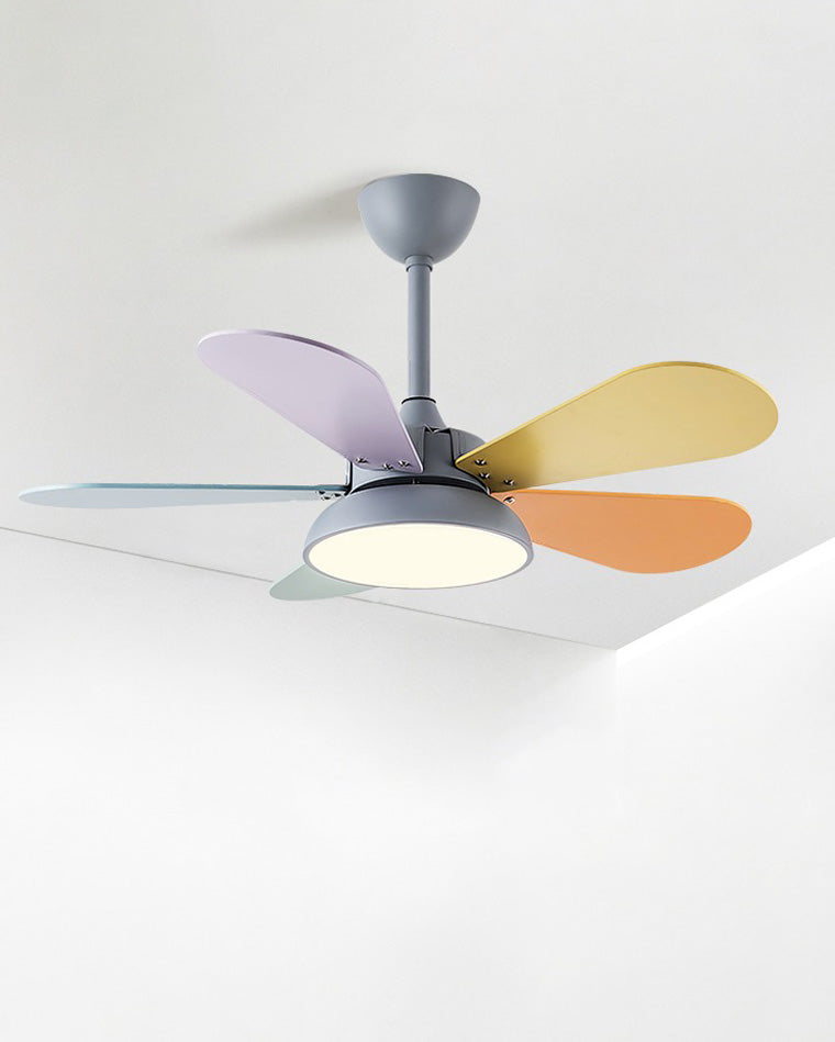 WOMO Kleine Deckenventilatorlampe WM5098