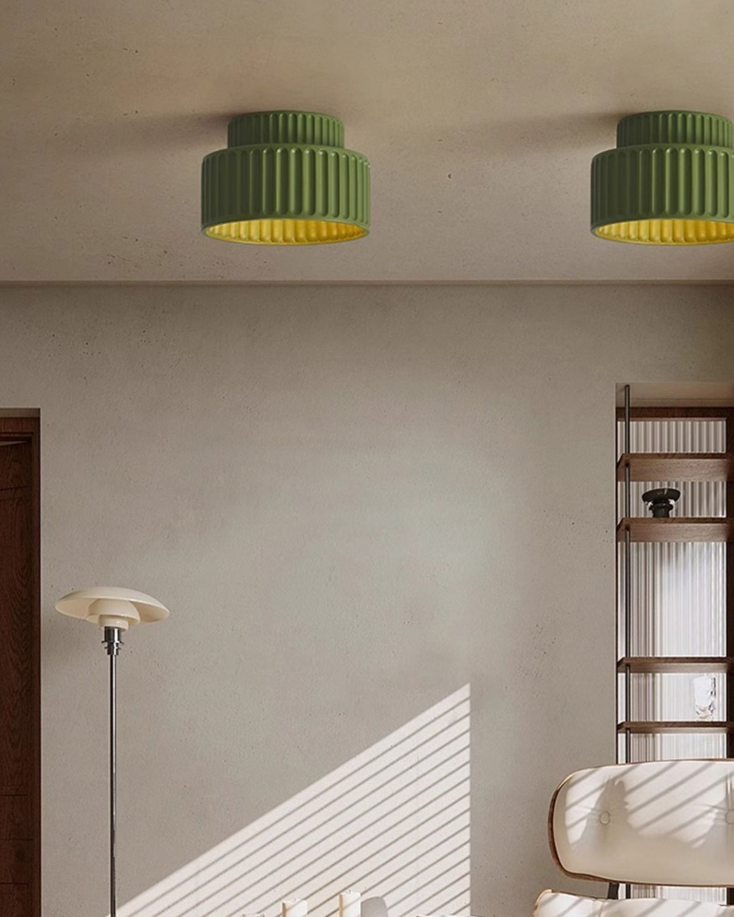 WOMO Japandi Drum Ceiling Light - WM1148