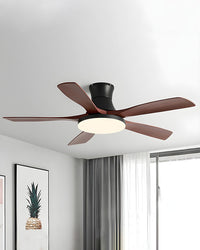 Plafonnier ventilateur 5 pales WOMO, moderne-WM5126