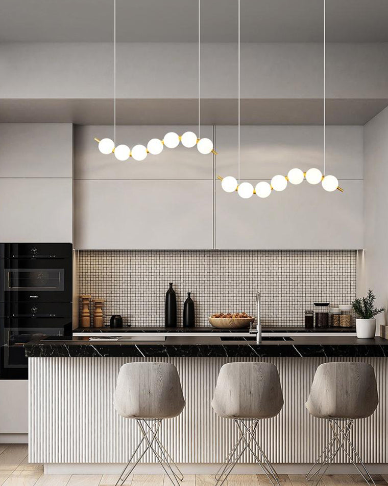 Lustre WOMO Designer Perles pour Salle à Manger Moderne-WM2102d