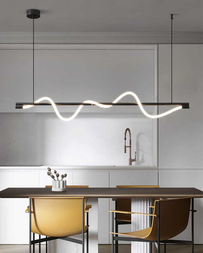 WOMO Rope Led Linear Chandelier-WM2742