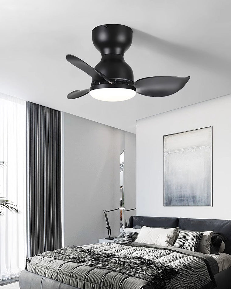WOMO Kleine Deckenventilatorlampe WM5098