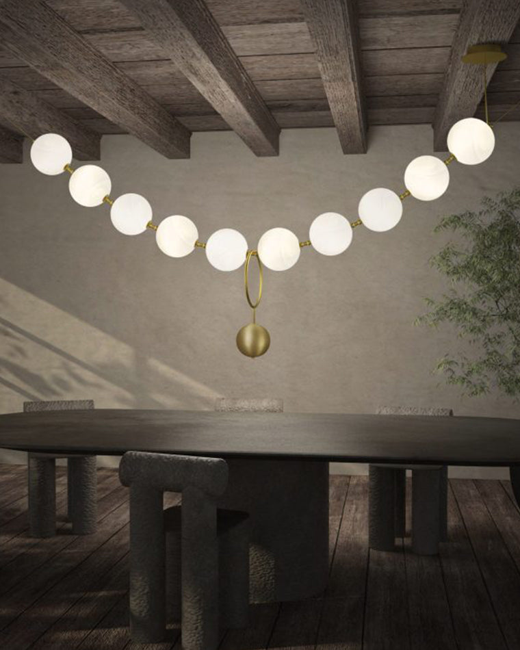 Lustre WOMO Perles pour salle à manger - WM2102b