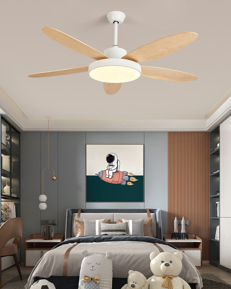 WOMO 5-Blatt Moderne Deckenventilator Lampe-WM5131