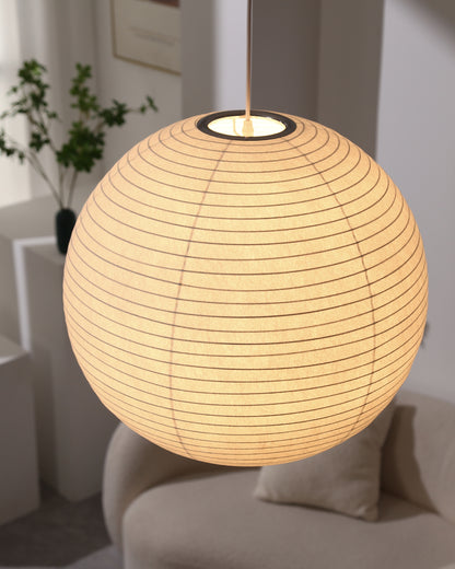 WOMO Rice Paper Globe Pendant Light-WM2722