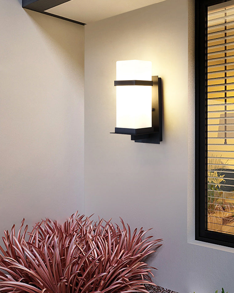 WOMO Outdoor Wall Light made of Frosted Glass - WM9202