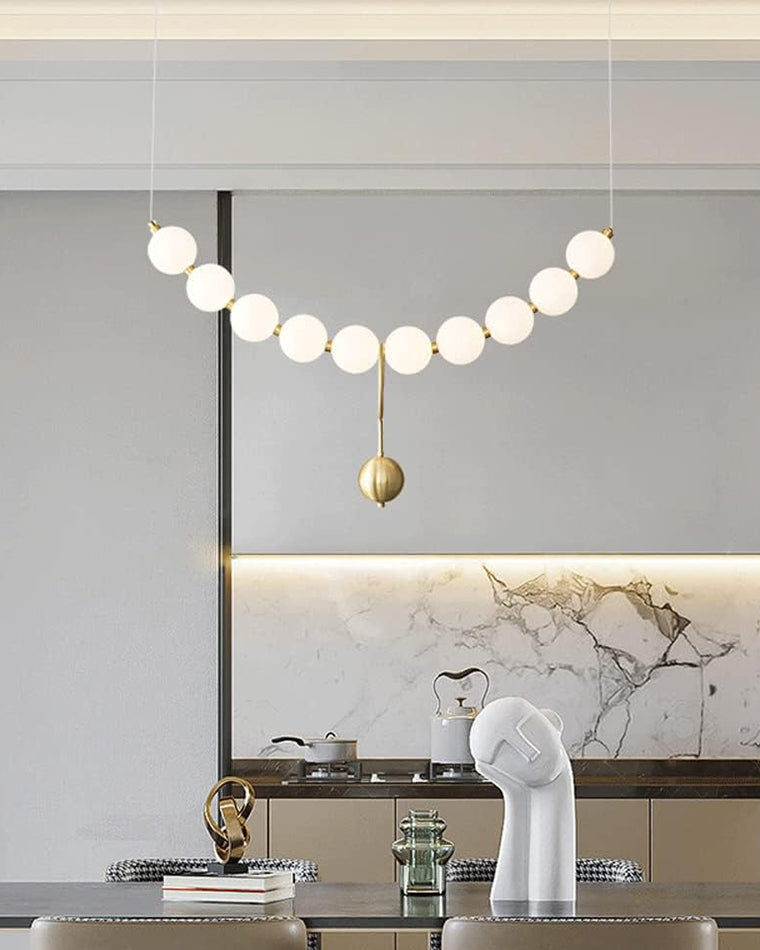 Lustre WOMO Perles pour salle à manger - WM2102b