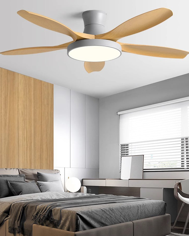 WOMO Scandi Große Deckenventilatorlampe zur bündigen Montage-WM5130
